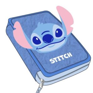 stitch "bts" estojo duplo completo