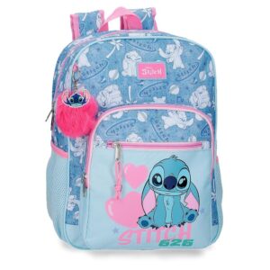 stitch "bright" mochila escolar junior 38cm (cópia)