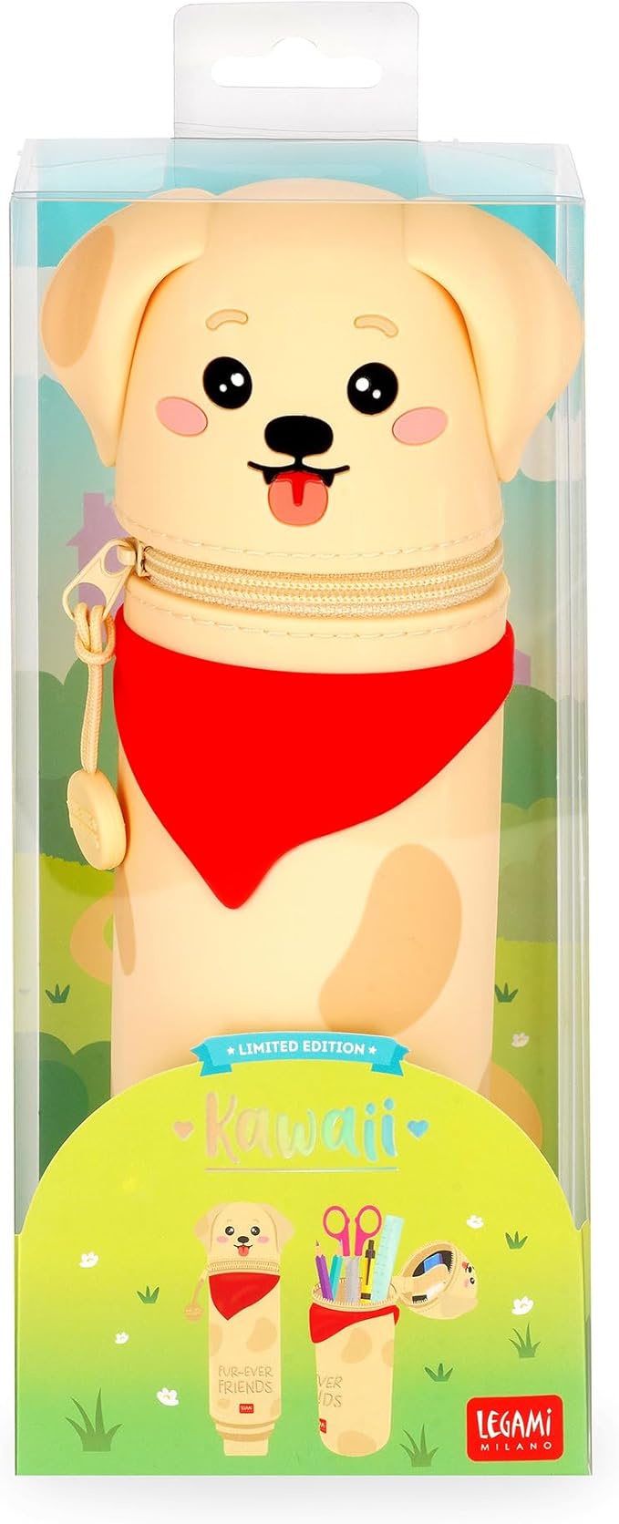 estojo de silicone macio 2 em 1 kawaii golden legami estojo de silicone macio 2 em 1 kawaii golden legami