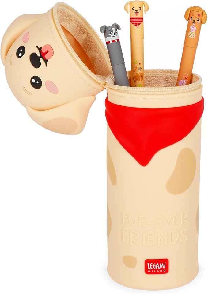 estojo de silicone macio 2 em 1 kawaii golden legami estojo de silicone macio 2 em 1 kawaii golden legami
