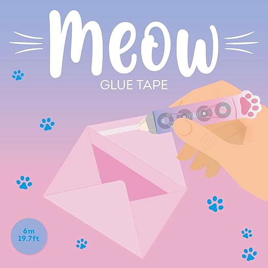 2-em-1 Corretor e Cola - Meow - Image 6