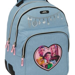 K-POP- "Huntr/X" Mochila escolar dupla 42cm