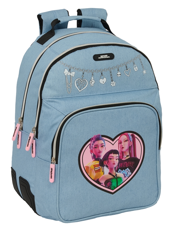 K-POP- "Huntr/X" Mochila escolar dupla 42cm