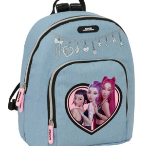 k pop "huntr/x" mochila mini 30cm