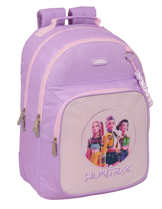 k pop "iconic" mochila escolar dupla 42cm k pop "iconic" mochila escolar dupla 42cm
