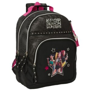 k pop "energy" mochila escolar dupla 42cm