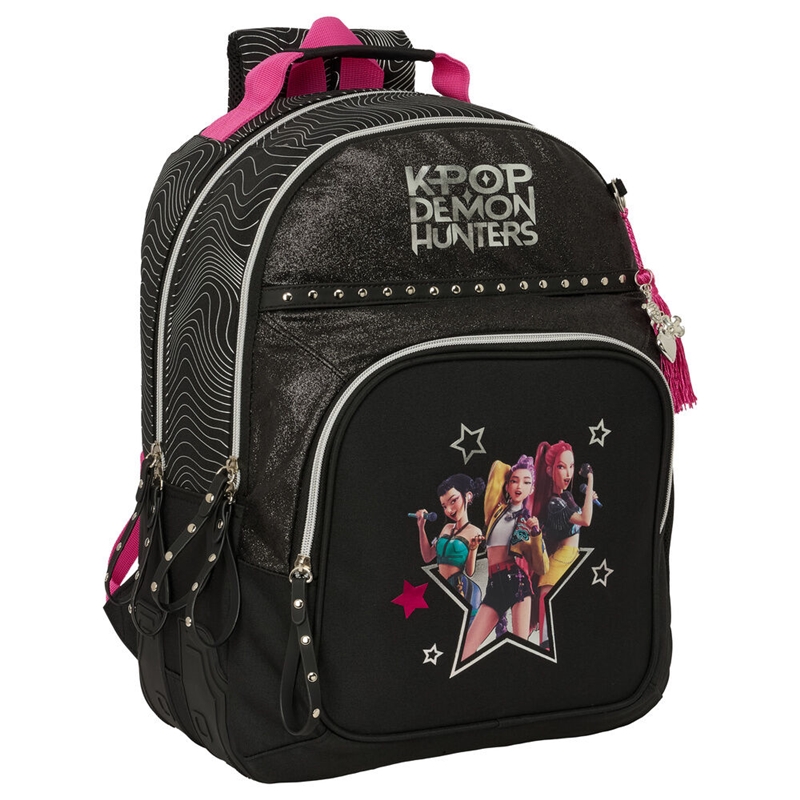 k pop "energy" mochila escolar dupla 42cm k pop "energy" mochila escolar dupla 42cm