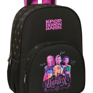 K-POP- "Negra" Mochila escolar 42cm
