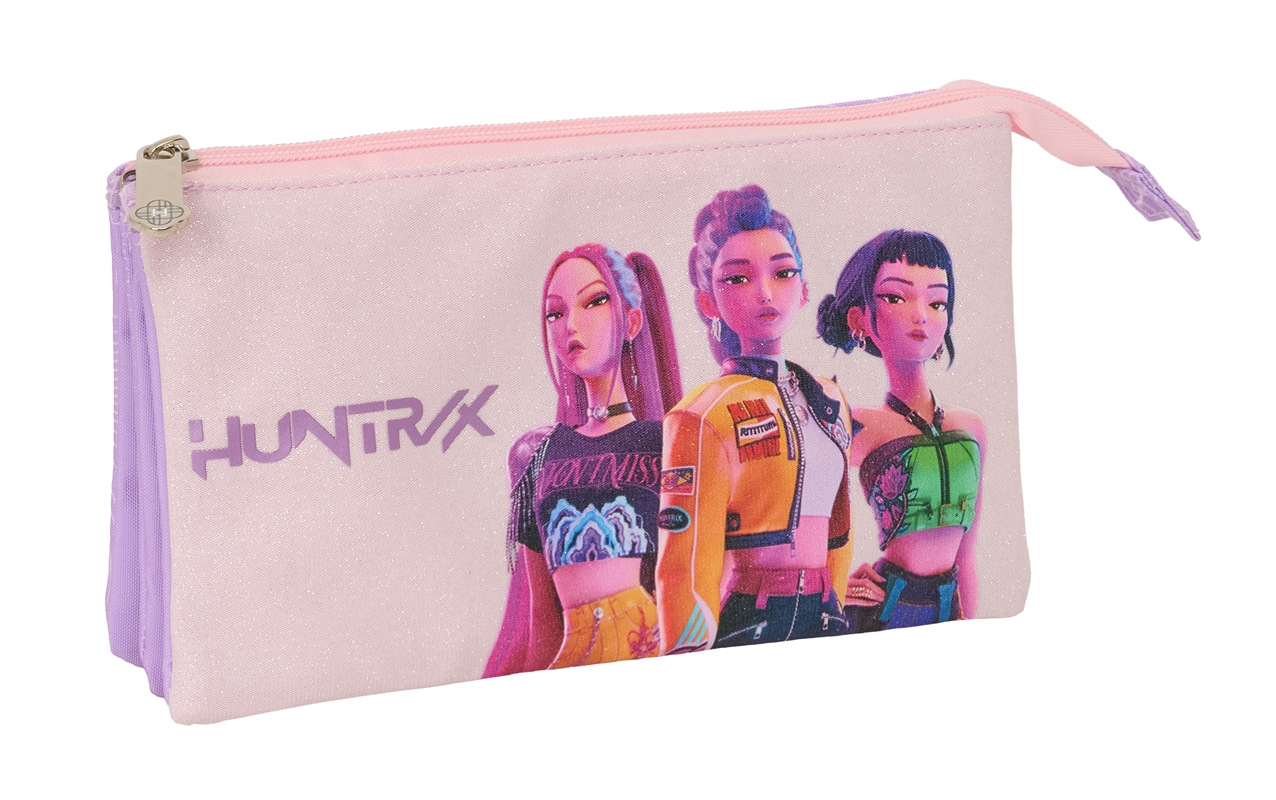 K-POP- "Iconic" Porta-lápis triplo