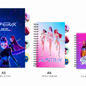 k pop "st" bloco de notas