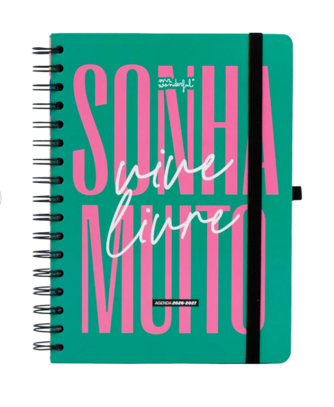 agenda mr. wonderful 2026 27 semanal 18 meses sonha muito, vive livre agenda mr. wonderful 2026 27 semanal 18 meses sonha muito, vive livre