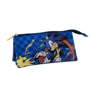 sonic "bts" porta lápis triplo