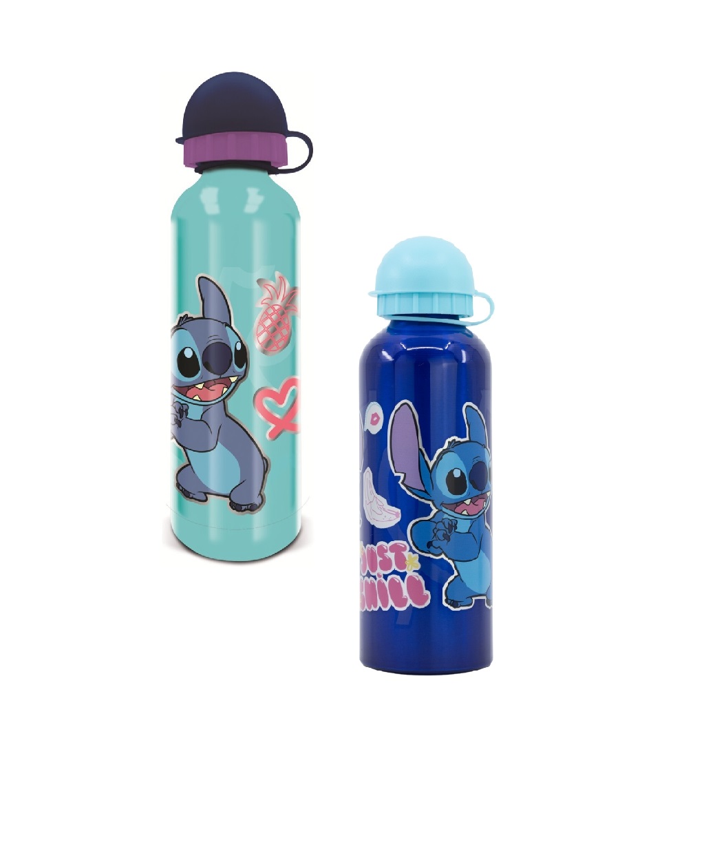 stitch garrafa térmica alumínio 530ml stitch garrafa térmica alumínio 530ml