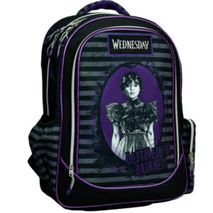 mochila wednesday morado 42 cm 2 cpt