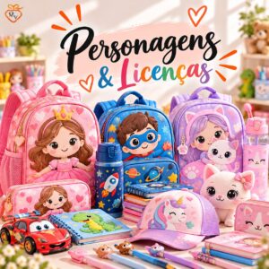 Personagens e Licenças